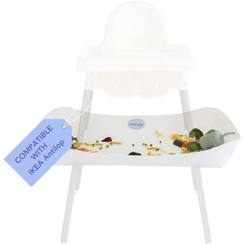 Catchy - Food and Mess Catcher - Compatible with IKEA Antilop High Chair - Food Catching Accessory for Highchairs - Baby & Toddler Food Mat Catcher