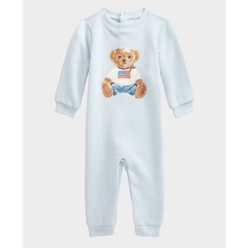 Polo Ralph Lauren
Boy's American Polo Bear Coverall, Sizes Newborn-12M