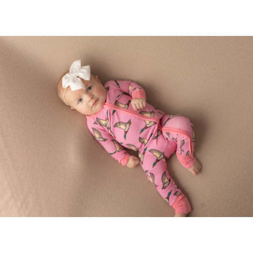 Pink Feather Bliss Sleeper - DLM Leather