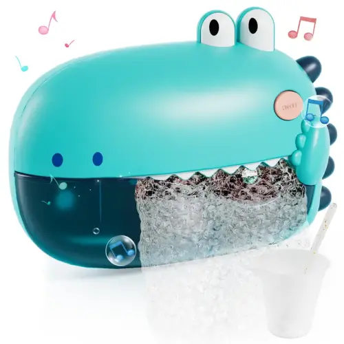 Dinosaur Bubble Machine For Kids, Dinos Bath Bubble Maker, Tub - TikTok Shop