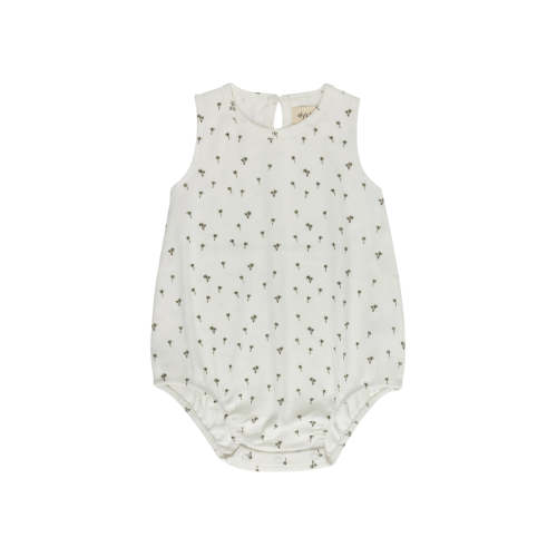 Baby Boy Romper | French Terry | Printed Palm Trees | Ely's & Co – Ely's & Co.