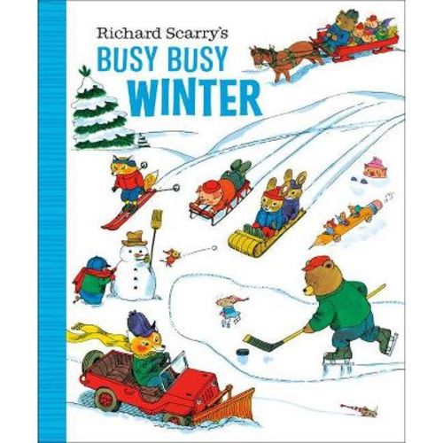 Richard Scarry's Busy Busy Winter - Board Book