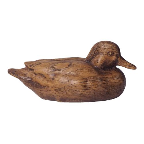 Amazon.com : Hymmah Wooden Texture Duck Home Decor Statue Rustic Home Decorations for Living Room, Boho Sculpture Resin Animal Collectible Figurines for Indoor Decor