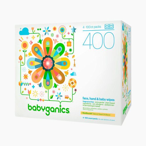 BabyGanics Baby Wipes (400 Count)