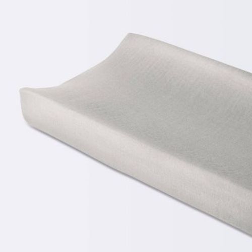 Muslin Changing Pad Cover - Gray - Cloud Island™