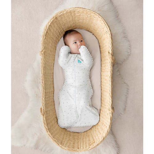 Swaddle Up™ 0.2 TOG Cotton White You Are My