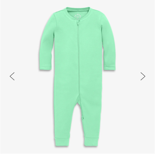 Baby organic zip romper | Primary.com