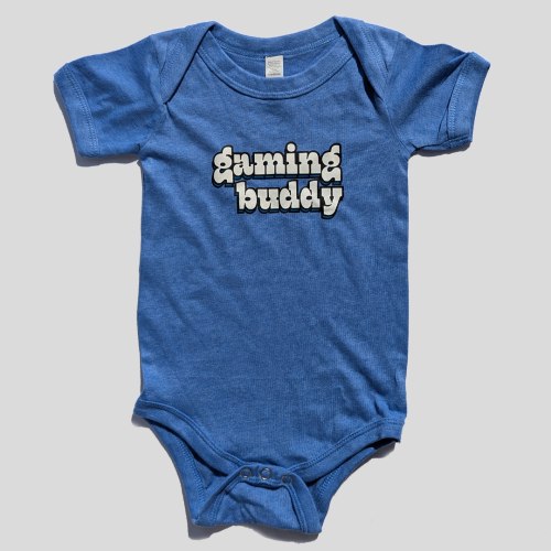 Gaming Buddy Onesie in Blue / White – BabyGlitch