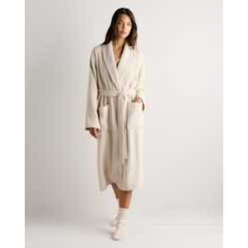 Soft Layered Turkish Cotton Robe in Birch