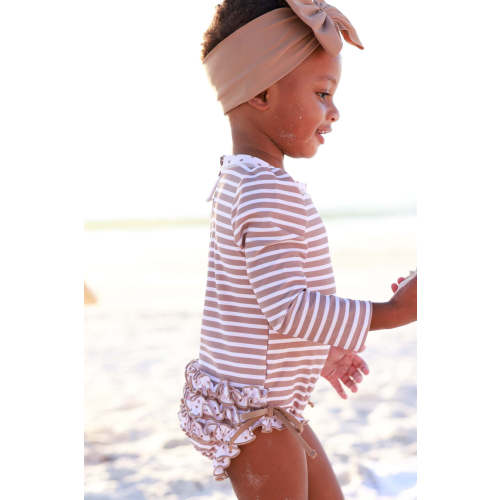 Swim Bow | Sandy Mocha