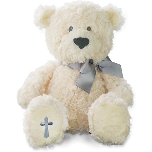 DEMDACO The Lord's Prayer Bear - Religious Plush Toy for Calming Comfort - Prayer Bear Plush - Spiritual Gift for Kids - Bedtime Hug Toy - Air Dry