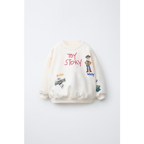 TOY STORY © DISNEY PIXAR EMBROIDERED SWEATSHIRT - Ecru | ZARA United States