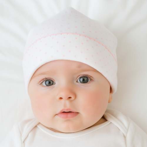 Magnolia Baby Girl Mini Dots Hat - Pink