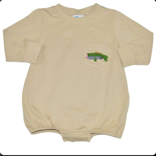 French Knot Bass Long Sleeve Bubble