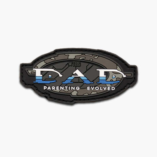 Dad Parenting Evolved PVC Patch - Waterproof & Versatile Attachment – Tactical Baby Gear