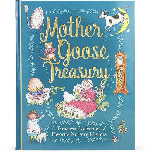 Mother Goose Treasury: A Beautiful Collection of Favorite Nursery Rhymes for Children (Hardcover Storybook Treasury)