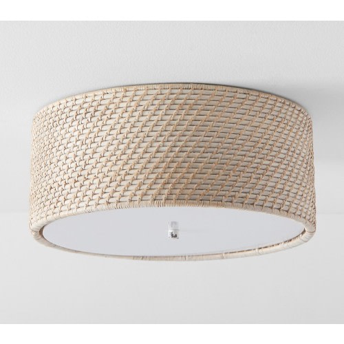 Quinn Woven Flush Mount (16")
