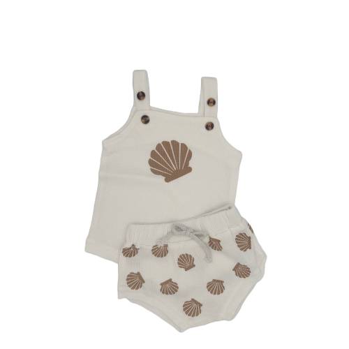 Organic Cotton Seashell Set