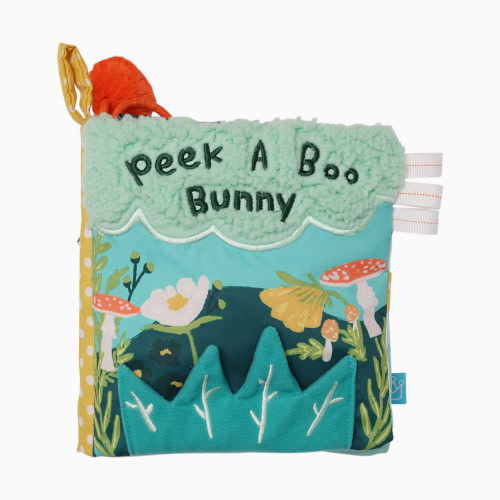 Manhattan Toy Soft Activity Crinkle Book - Fairytale/Peek A Boo Bunny
