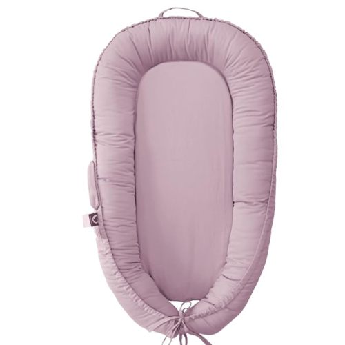 Infant Lounger Cover, 100% Organic Cotton, Newborn Essentials, Baby Gifts (Mistyrose)