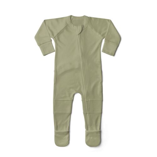 Goumikids Viscose Made From Bamboo + Organic Cotton Sleep And Play Zippered Jumpsuit