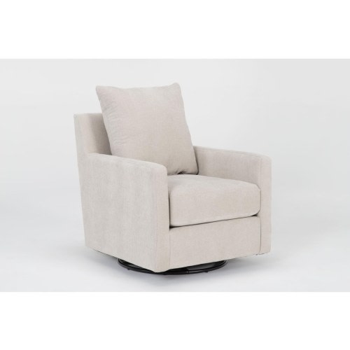 Bonaterra Sand Swivel Glider Arm Chair | Living Spaces