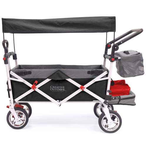 Silver Series Stroller Wagon | Black