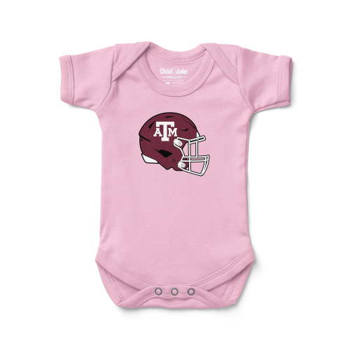 Newborn & Infant Chad & Jake Pink Texas A&M Aggies Bodysuit