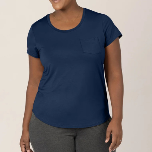 Everyday Maternity & Nursing T-shirt | Navy - milk & baby – Milk & Baby