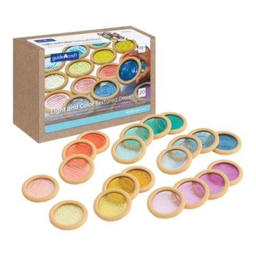 Kaplan Early Learning Light and Color Textured Discs