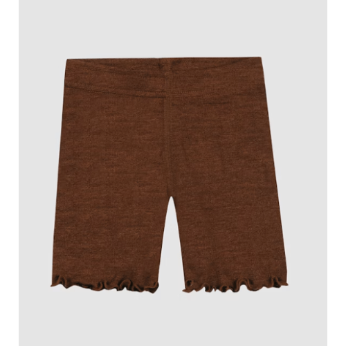 Baby merino wool/silk shorts in Mocha - $22.99 - Dilling