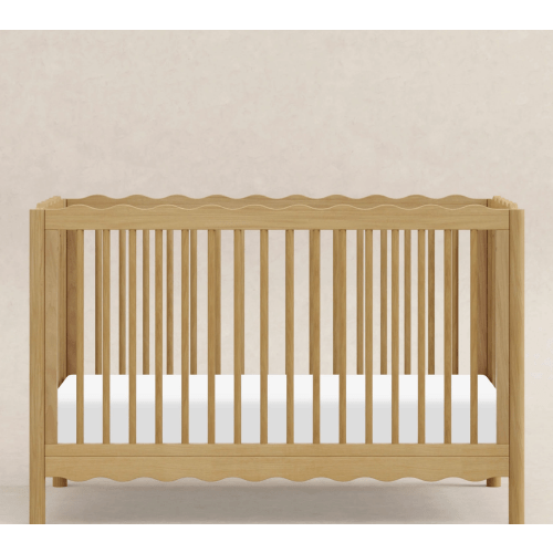Swell 4-in-1 Convertible Crib with Toddler Bed Conversion Kit - Honey