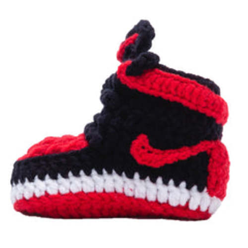 Jordan Baby Booties - Crochet Baby MJ Shoes | Little-Baby-Kicks