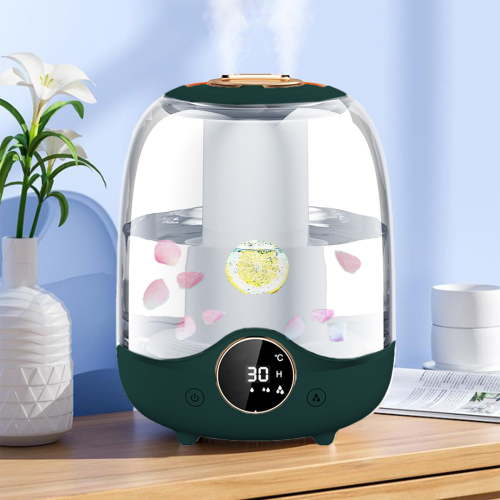 pvdgvd 3L Cool Mist Humidifier for Bedroom Large Room, Lasting Up to 10 Hours with Colorful Light, Oil Diffuser & Auto Shut Off, Ideal for Family Plants Nursery Home Use