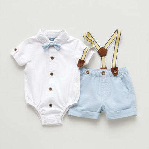 Little Lad Baby Boys 2-pc. Short Set