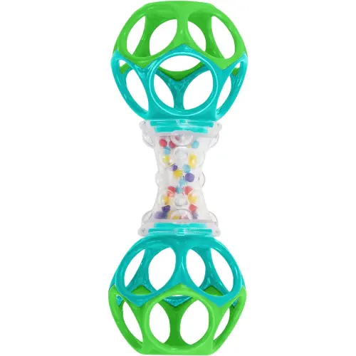 Bright Starts Oball Shaker Rattle Toy, Ages Newborn Plus