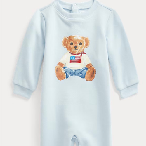 Polo Bear Fleece Coverall