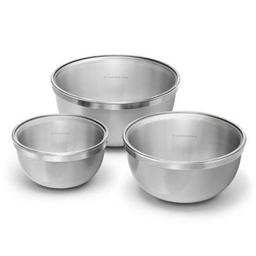 Caraway Home 6Pc Mixing Bowl Set Gray