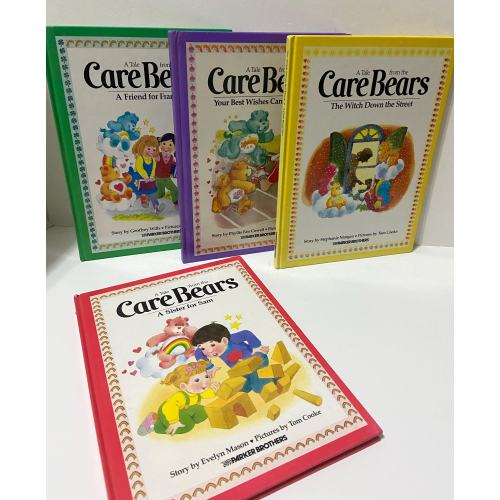 Care Bear Books - Four "A Tale from the Care Bears" from Parker Brothers 1980s