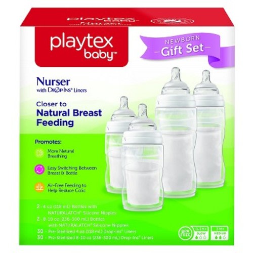 Playtex Baby Nurser With Drop-Ins Liners Gift Set