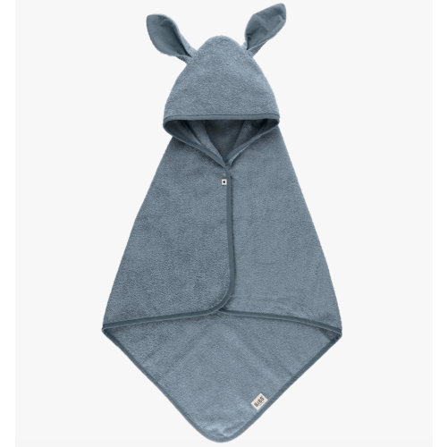 Kangaroo Hoodie Towel Baby - Petrol