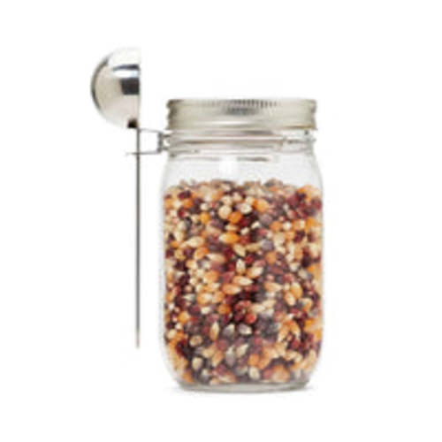 Jarware Stainless Steel Spoon Clip for Mason Jars