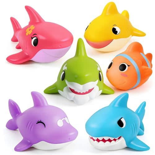 Hely Cancy Bath Toys for Kids - No Hole Baby Toys for 18 Months and up Infant Boys Girls, Shower Water Pool Toys