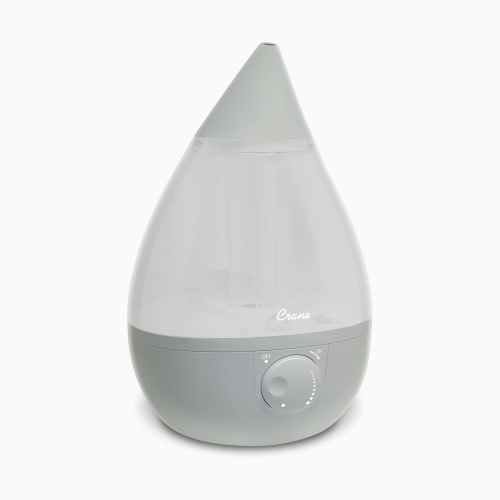 Crane Drop Ultrasonic Cool Mist Humidifier - 1 Gallon - Gray