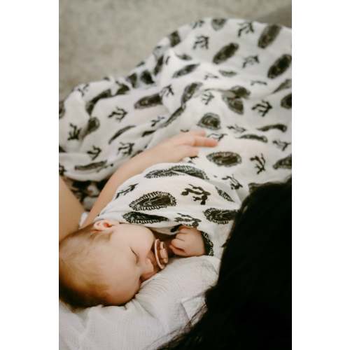 Our Lady of Guadalupe Muslin Swaddle Baby Blanket