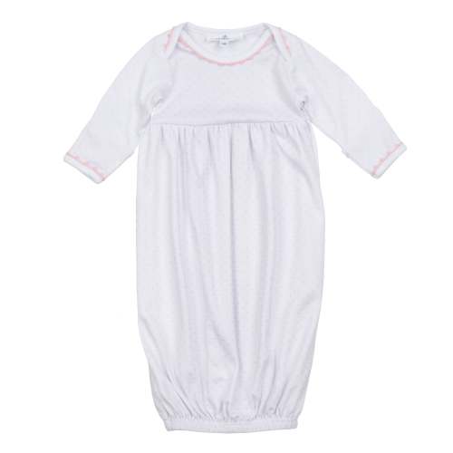 Little Love Gathered Gown - Pink