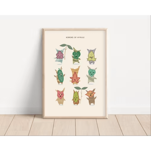 Korok Zelda Art Print 8" x 10"