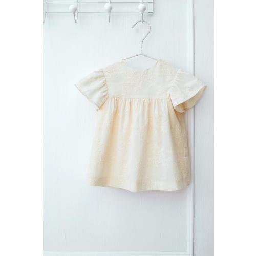 EMBROIDERED DRESS AND PANTIES - Ecru | ZARA United States