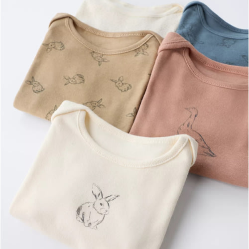 FIVE-PACK ANIMAL BODYSUITS - Multicolored | ZARA United States
