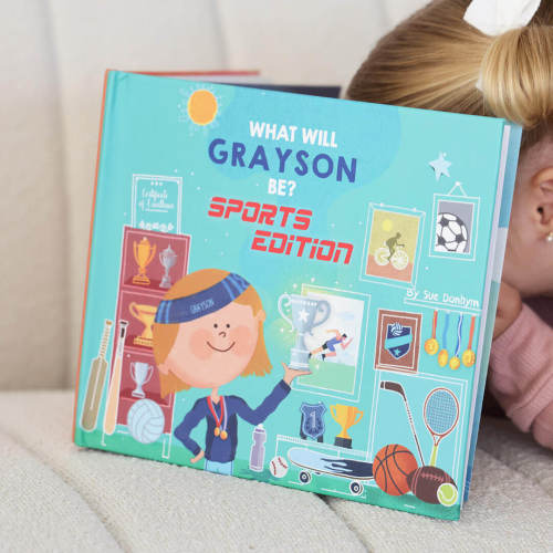 Personalized Book | What Will I Be? An ABC Sports Story